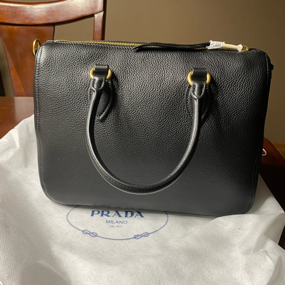 Prada Bauletto bag Black NEW (price is firm) - Picture 7 of 12